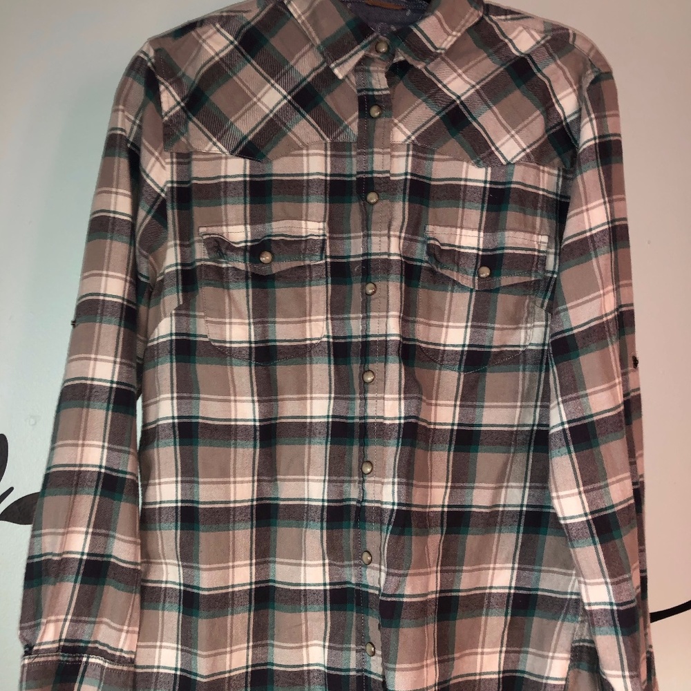 green flannel